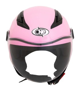 Casco Moto Jet Bambina One Junior rosa