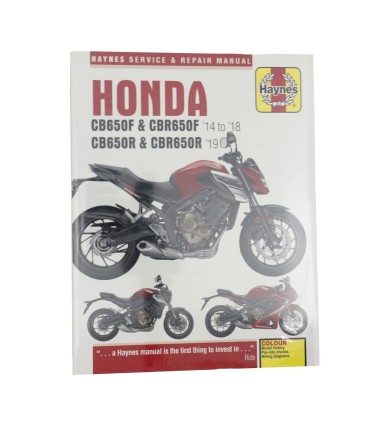 Haynes manuel reparation Honda CBR 650 R (2019)