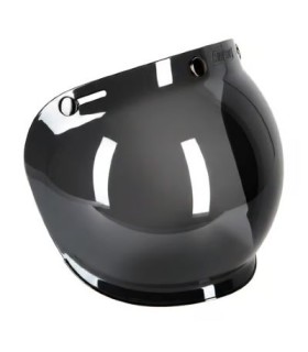 Simpson Chopper Mirrored Bubble Visor