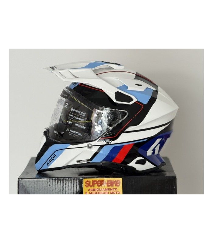 Casque Airoh Commander 2 Skip blanc