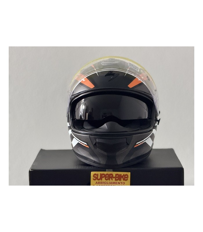 Scorpion Exo 491 Kripta orange helmet