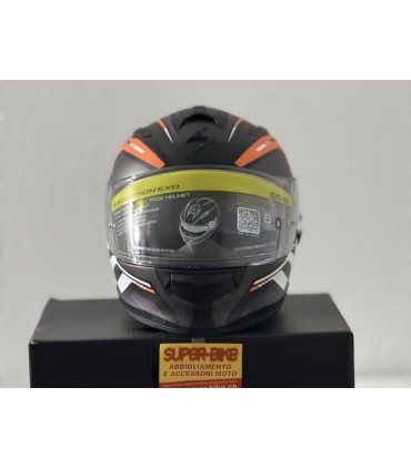 Scorpion Exo 491 Kripta orange helmet