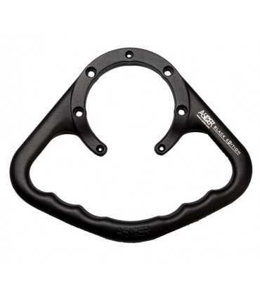 A-Sider maniglia passeggero Triumph Speed Four 600 (2003-05) nero