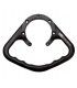 A-Sider maniglia passeggero Triumph Sprint 1050 ST (2006-10) nero