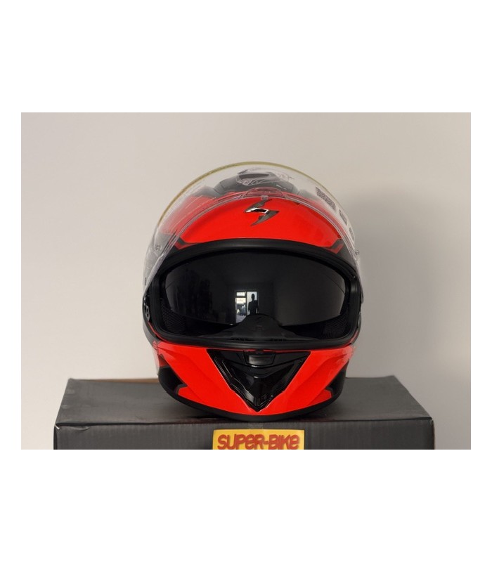 Casco Scorpion Exo 530 Air Clip rosso