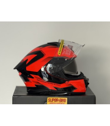 Casque Scorpion Exo 530 Air Clip rouge