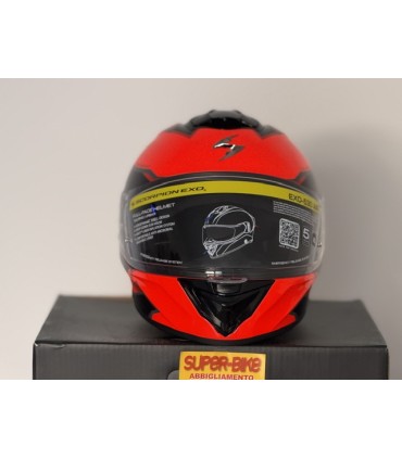 Scorpion Exo 530 Air Clip red helmet