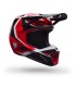 Casque Cross Fox V1 Frame rouge