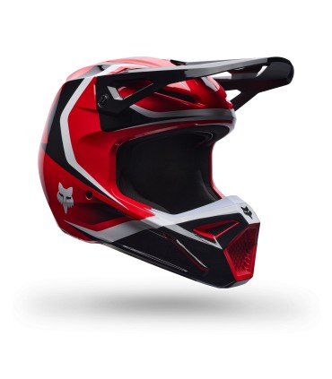 Casque Cross Fox V1 Frame rouge