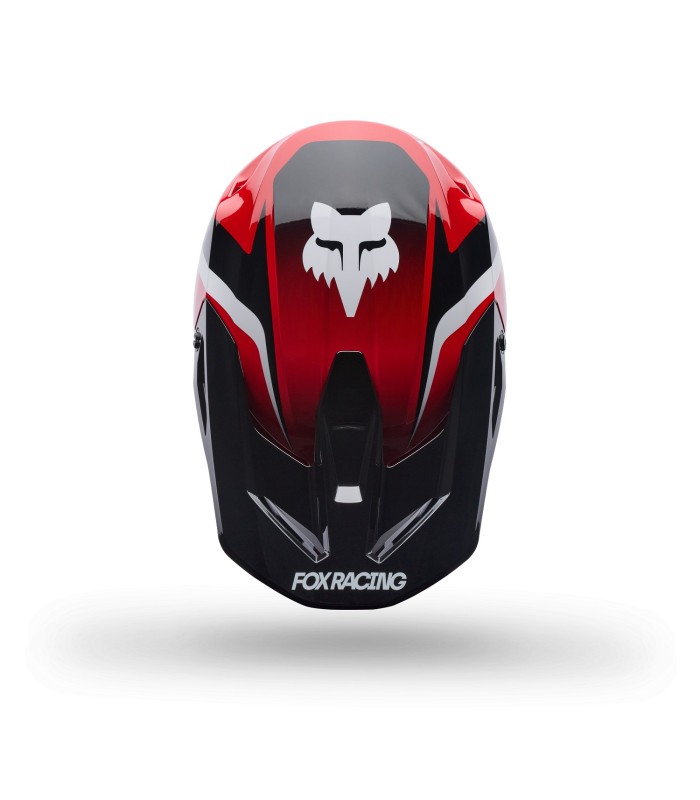 Casco Cross Fox V1 Frame rosso