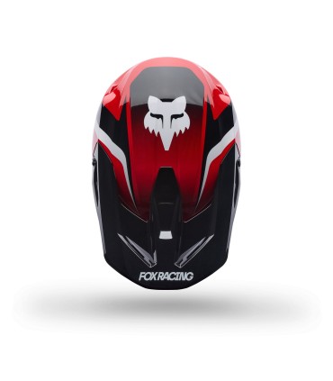 Casco Cross Fox V1 Frame rosso