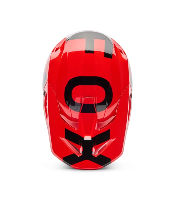 Casque Cross Fox V1 Shield rouge