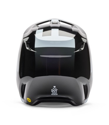 Casco Cross Fox V1 Shield nero