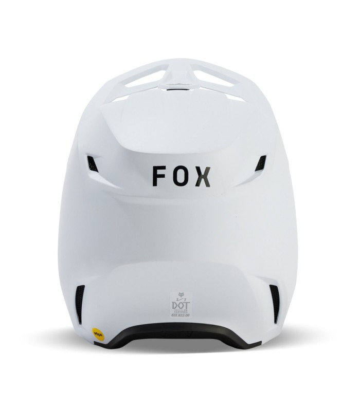 Casco Cross Fox V1 bianco