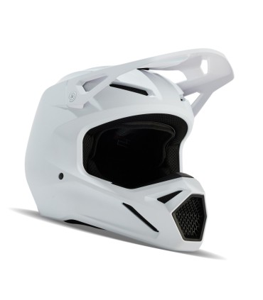 Casco Cross Fox V1 bianco