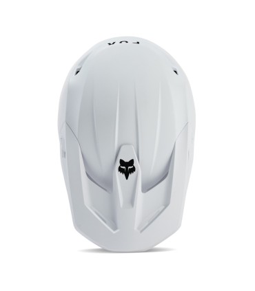 Casque Cross Fox V1 blanc