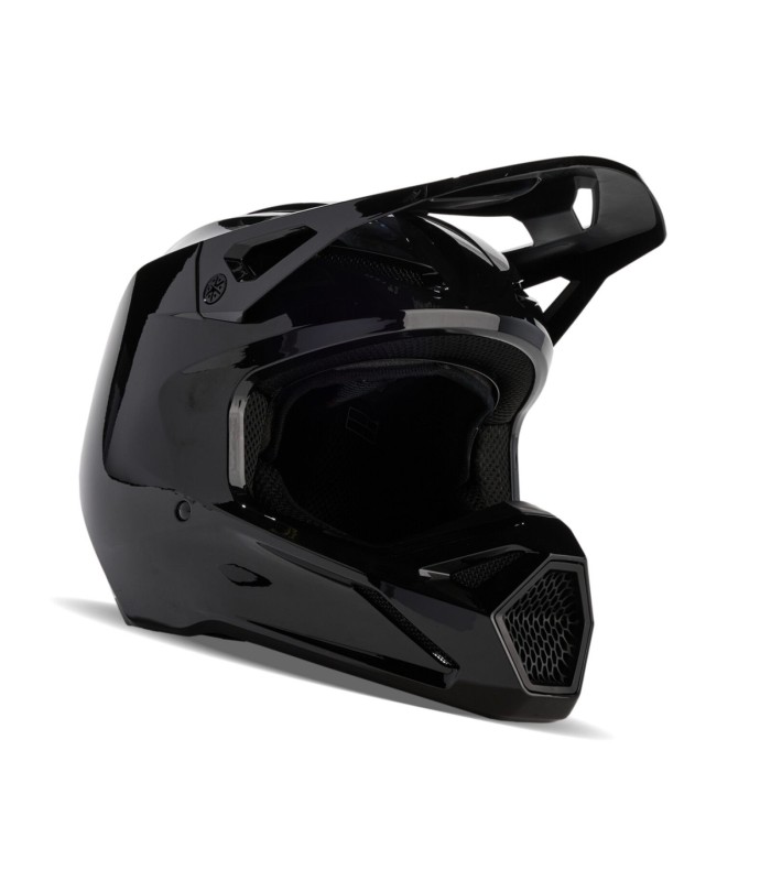 Casco Cross Fox V1 nero