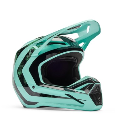 Casco Cross Fox V1 Kairos turquoise