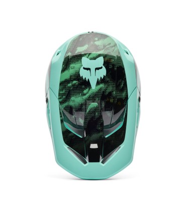 Casco Cross Fox V1 Kairos turquoise