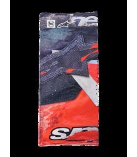 Alpinestars BUFF® Ignite Neck Tube nero rosso