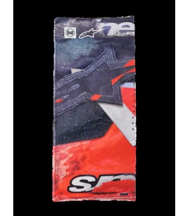 Alpinestars BUFF® Ignite Neck Tube nero rosso