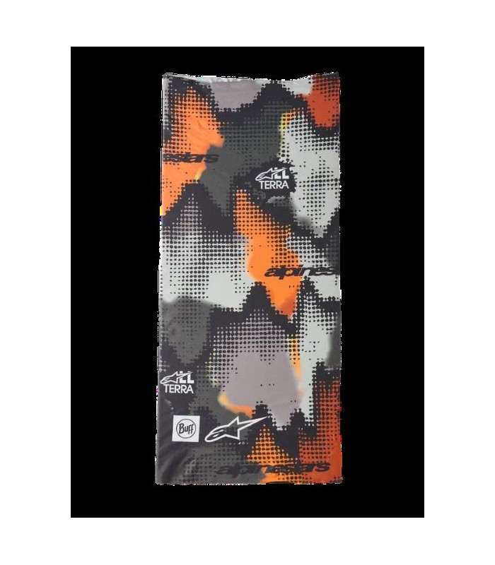Alpinestars BUFF® Ignite Neck Tube gray orange
