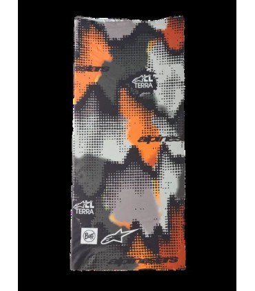 Alpinestars BUFF® Ignite Neck Tube grigio arancione