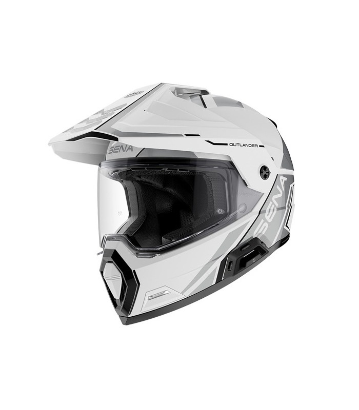 Casque Sena Outlander Mesh 3.0 blanc