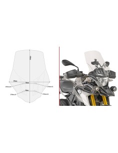 Givi D5126ST BMW G 310 GS (17-26)