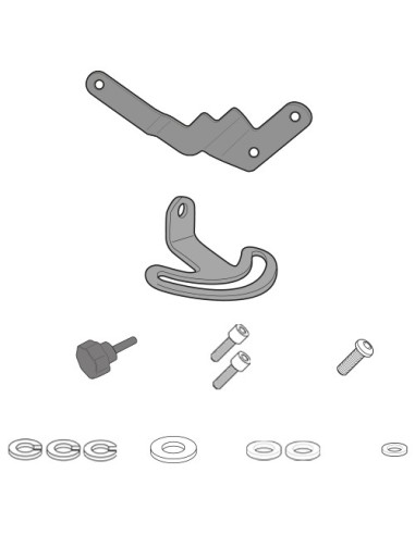 Givi D5108kit BMW R 1200 GS Adventure (14 -18)