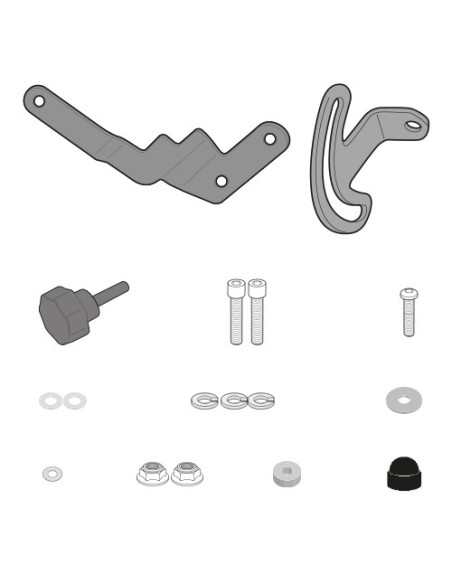 Givi D5131KIT BMW R 1250 GS Adventure (19-24)