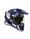 Casco Airoh Commander 2 Polar blu