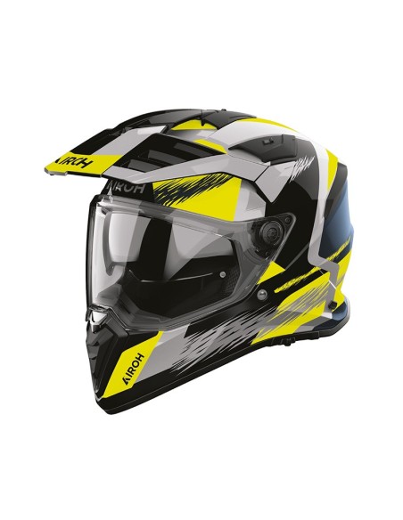 Casque Airoh BADX-X Airspeed jaune