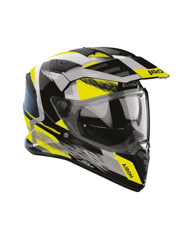 Casque Airoh BADX-X Airspeed jaune