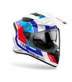 Casco Airoh Bandit Horn bianco 2