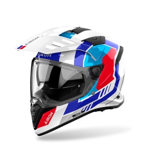 Helm Airoh BADX-X  Horn weiss