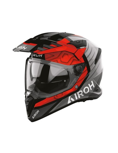 Casco Airoh BADX-X Cube rosso