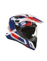 Casco Airoh Commander 2 Polar blu rosso