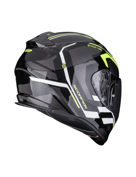Casque Scorpion Exo 491 Kripta jaune