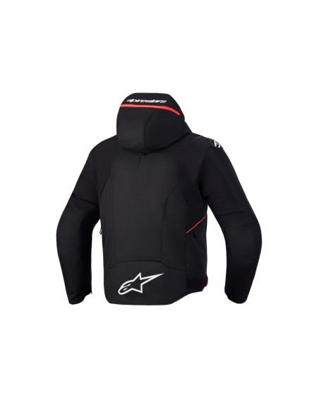 Jacke Alpinestars Zaca Waterproof V2 schwarz rot