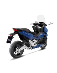 LEOVINCE Honda Forza (2021-25) Inox Black CH - Slip-On - Endcap Carbon (2017-20) 2
