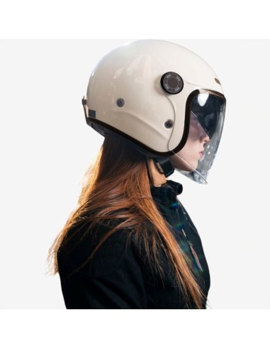 Casco By City Metropolitan white bone
