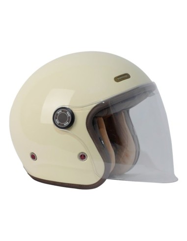 Casco By City Metropolitan white bone