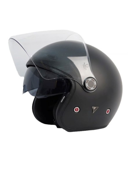 By City Metropolitan black mat helmet