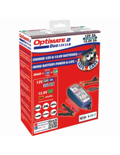 Tecmate Optimate 2 charger for motorcycle and scooter 2
