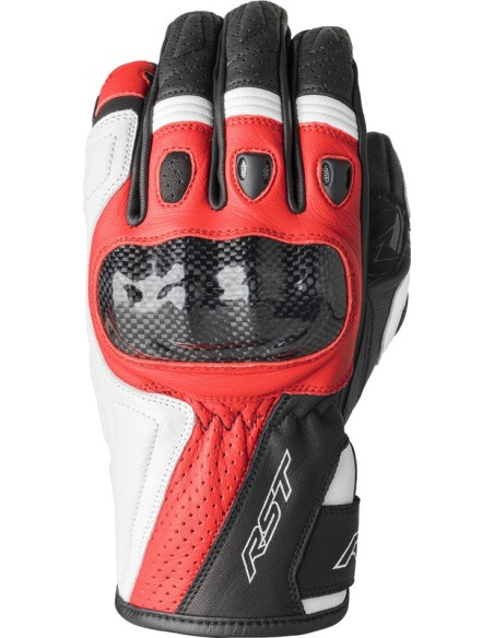 Guanti RST Stunt III CE rosso nero