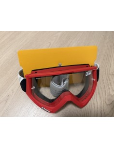 Thor Combat Racer rosso nero maschera cross