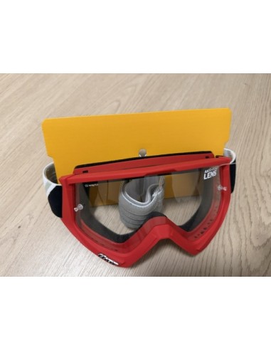 Thor Combat Racer rosso nero maschera cross