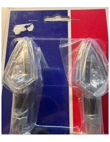 Motorrad blinkerTrapezio chrome