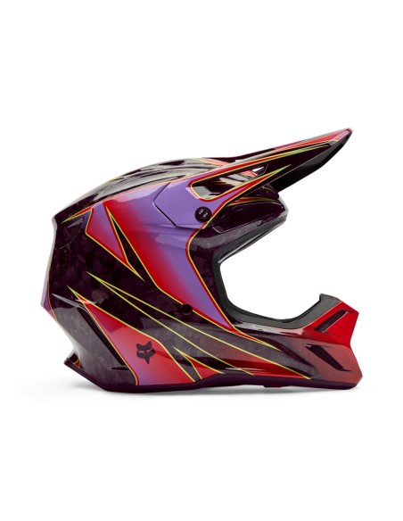 Helm Motocross Fox V3 RS Canvas rot